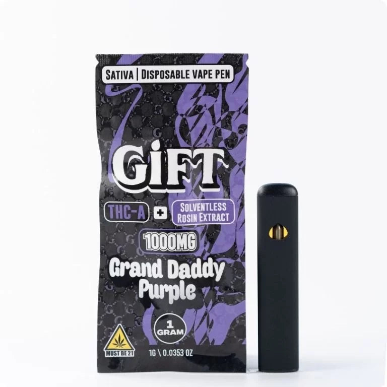 Delta-9 THC Grand Daddy Purple Disposable Vape