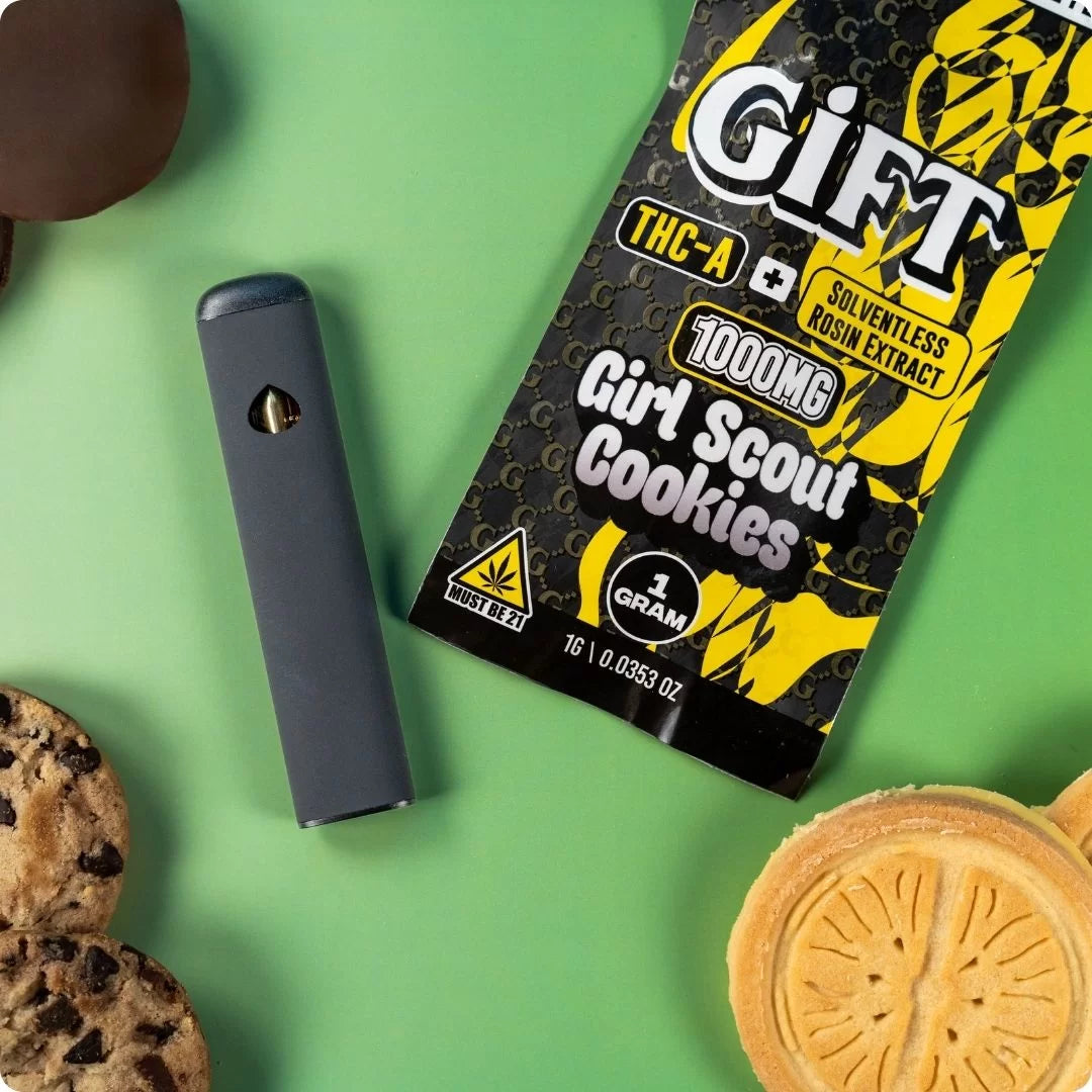 Delta-9 THC Girl Scout Cookies Disposable Vape